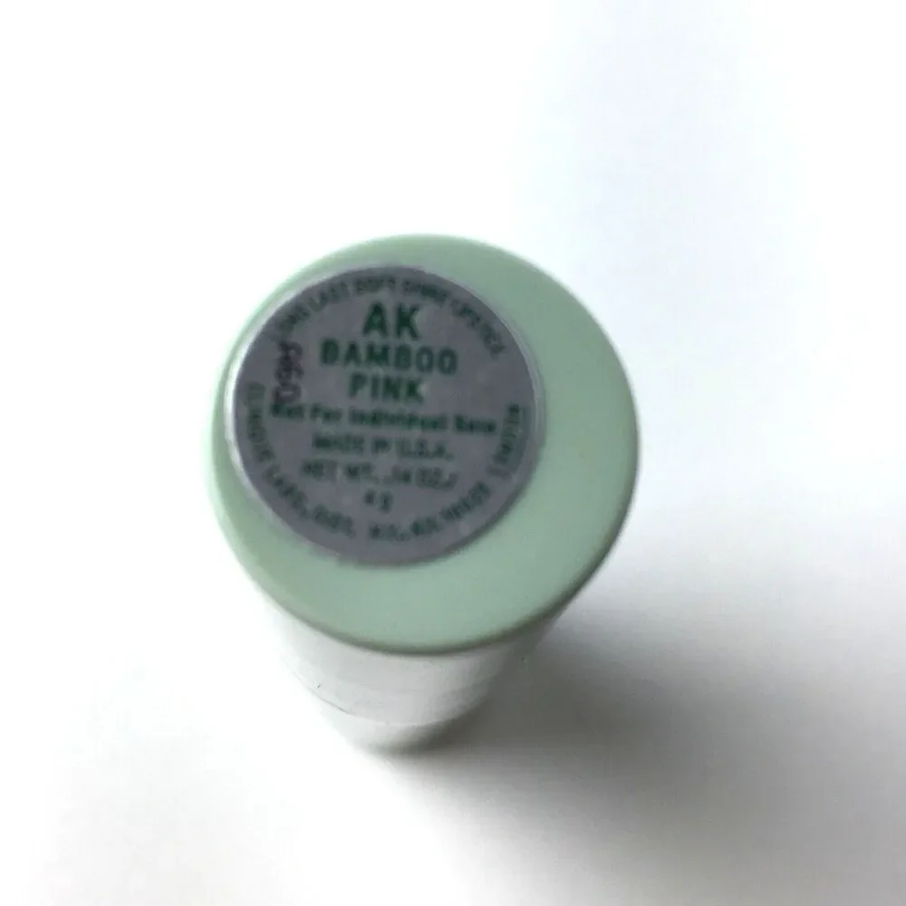 RARE GREEN TUBE Clinique Long Last Soft Shine Lipstick AK Bamboo Pink